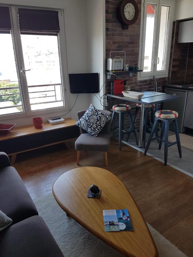 Bel Appartement 3Mns De La Plage, Belle Vue Mer ! 布伦维尔索梅 外观 照片